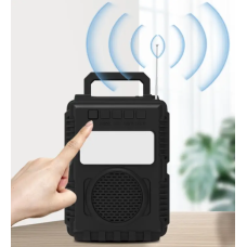Ліхтарик-колонка Bluetooth з лампами Activepower FA-VR-566 USB/SD, FM, Сонячна панель 36 шт в ящику 
