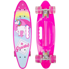 Пенніборд Penny Cruiser з колесами, що світяться, і ручкою HB-317 12шт/ящк