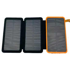 УМБ Power Bank на 10000 mAh швидка зарядка з 3 сонячними панелями 60 шт в ящику