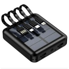 УМБ Power Bank з кабелями на сонячній батареї 10000 mAh 100 шт в ящику