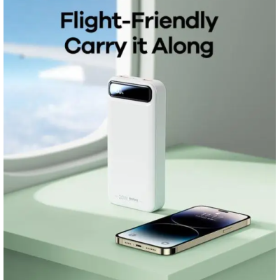 УМБ Power Bank 30 000 mAh XO PR163 потужний зарядний пристрій USB, micro, type-c, iPhone