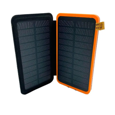 УМБ Power Bank на 10000 mAh портативна батарея з 2 сонячними панелями