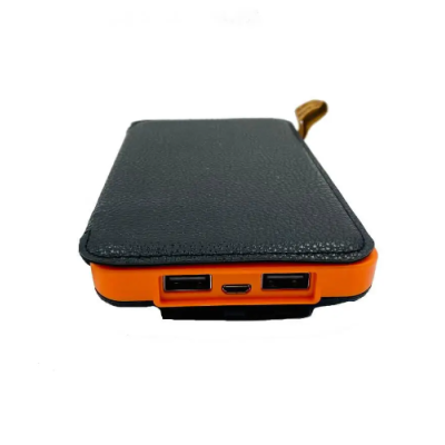 УМБ Power Bank на 10000 mAh портативна батарея з 2 сонячними панелями